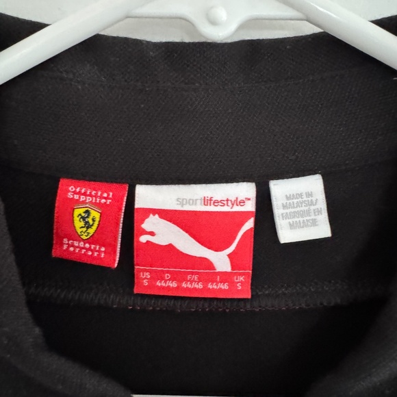 Authentic Puma x Ferrari Black Polo - Small - Picture 4 of 4